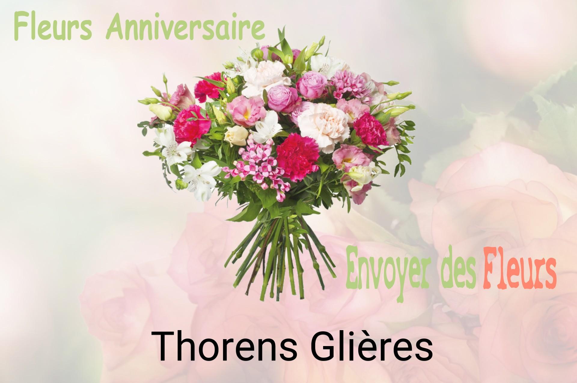 Bouquet de fleurs d’anniversaire livré à Thorens-Glières